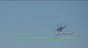 That’s How Russian Helicopters Strike ISIL in Homs Countryside
