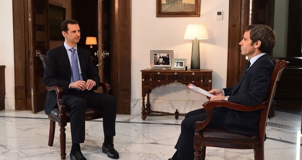 Assad Reveals Ongoing Contacts between Syrian & French Intelligence Services