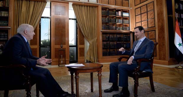 Assad: We Can’t Be in Alliance with Countries That Support Terrorism