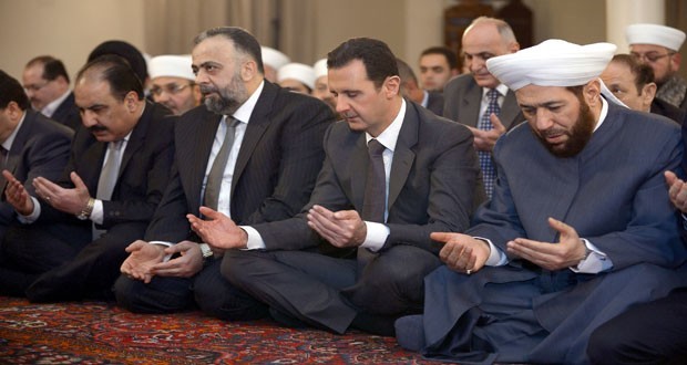 President Assad Takes Part in Prophet Mohammad Birthday Ceremony