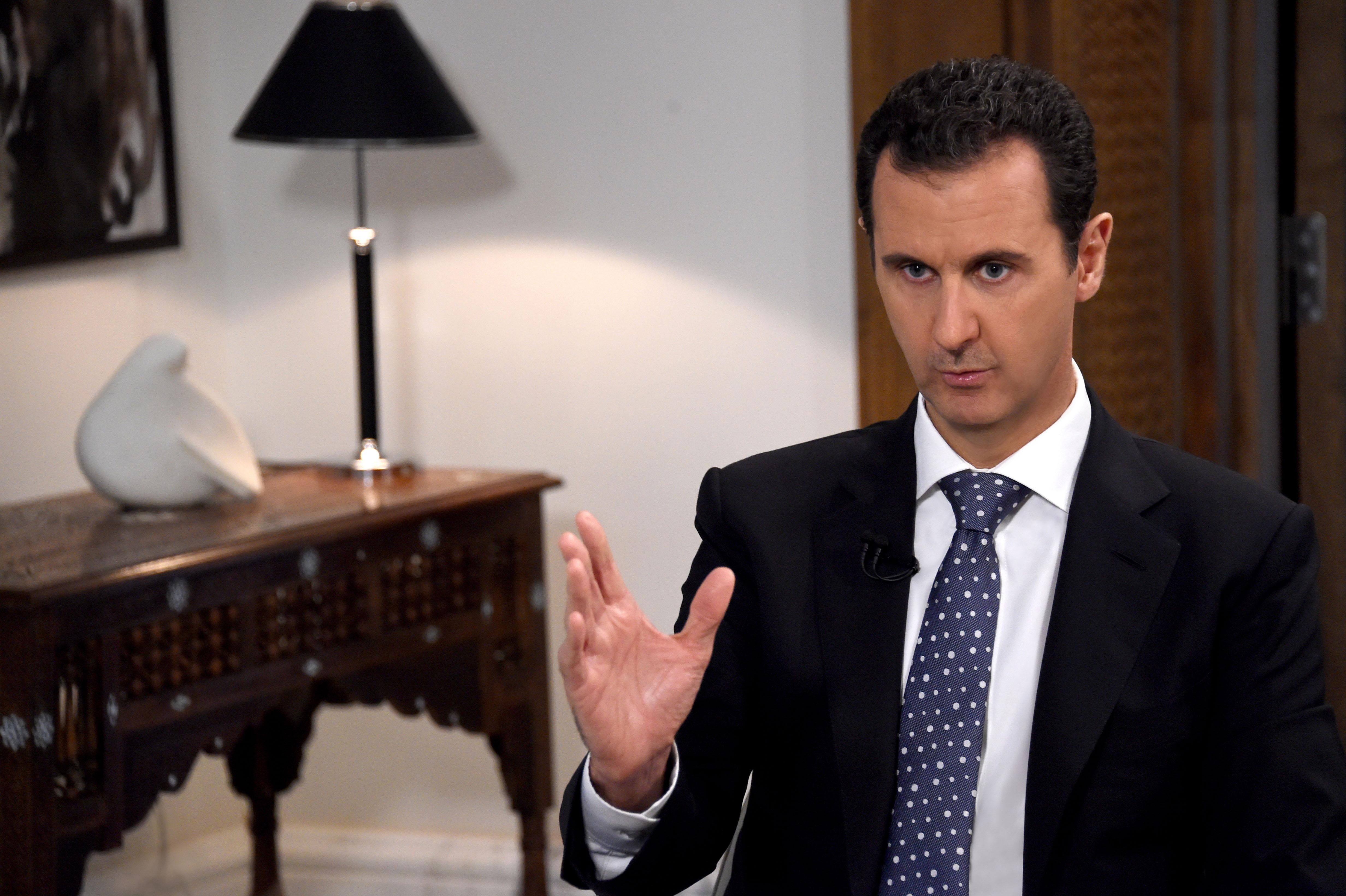 Assad: Syria Won’t Negotiate with Terrorist Groups