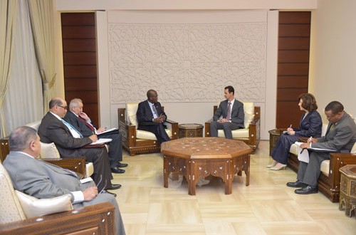 President Assad Highlights BRICS Role to Unify anti-Terror Efforts