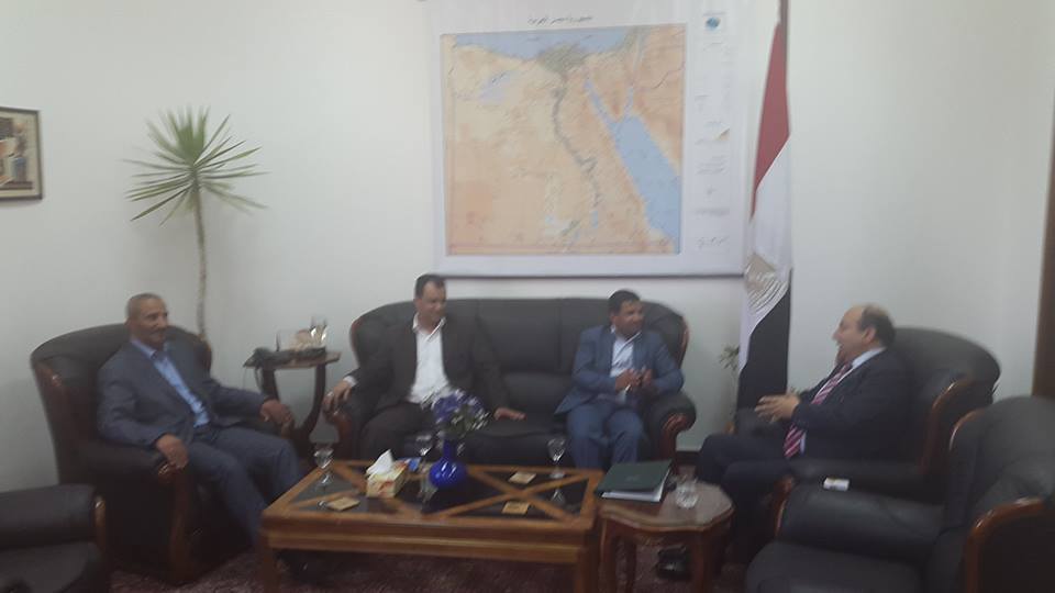 Ansarullah Officials Meet Ambassadors of Russia, Germany, Egypt in Sanaa