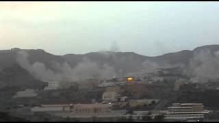 Video Shows Yemen Tribal Fighters Shelling Saudi Border Area