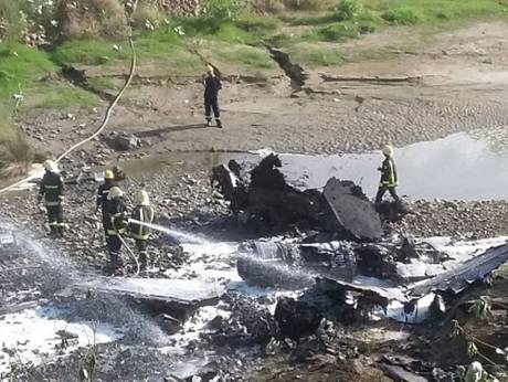 Bahraini F16 Fighter Jet Crashes in Jizan