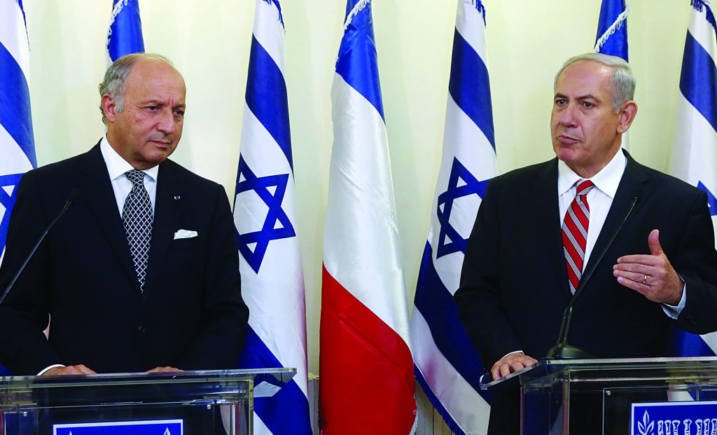 Netanyahu Rejects ’Dictates’ during French FM Visit