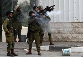 Zionist Occupation Army Wounds 10 Palestinians in West Bank Clashes
