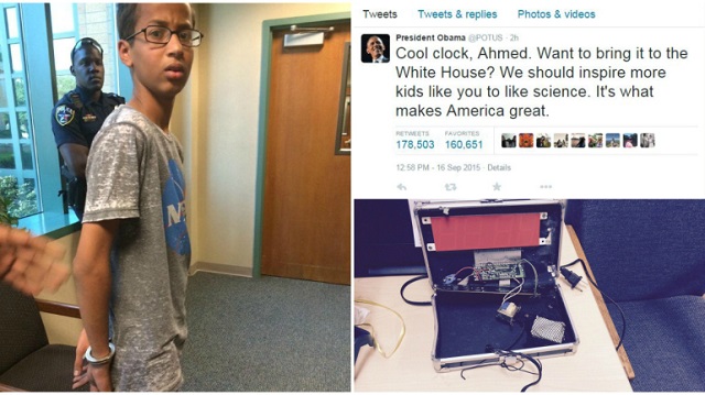 Muslim Teen Arrested over Clock Invention, Invited to White House