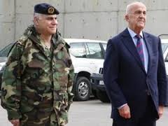 Lebanese Defense Minister, Army Commander Inspect military Posts in Arsal