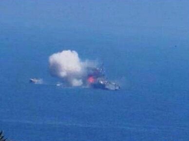 Yemeni Forces Target Saudi Battleship off Mokha Coast