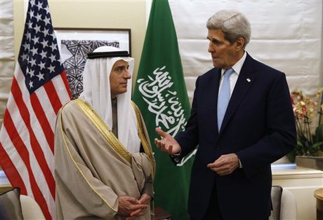 Kerry and Saudi FM Meet to Soothe ’Frayed Ties’