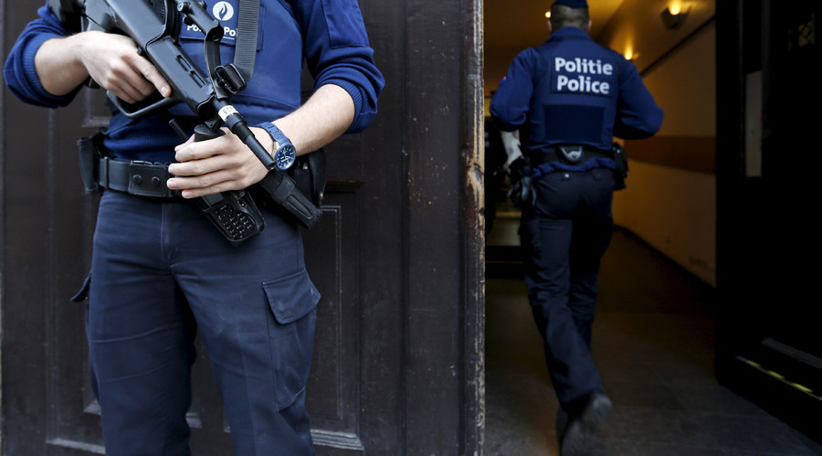 Raid by Belgian police
