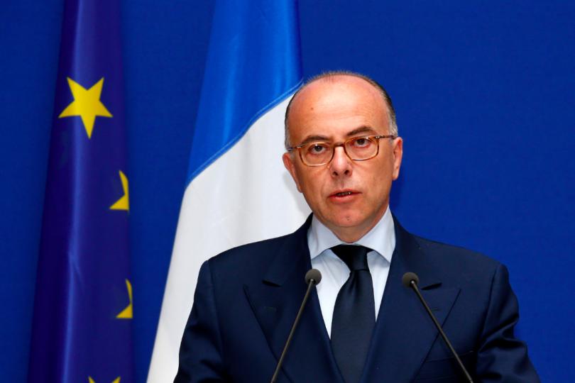 French Interior Minister Bernard Cazeneuve 