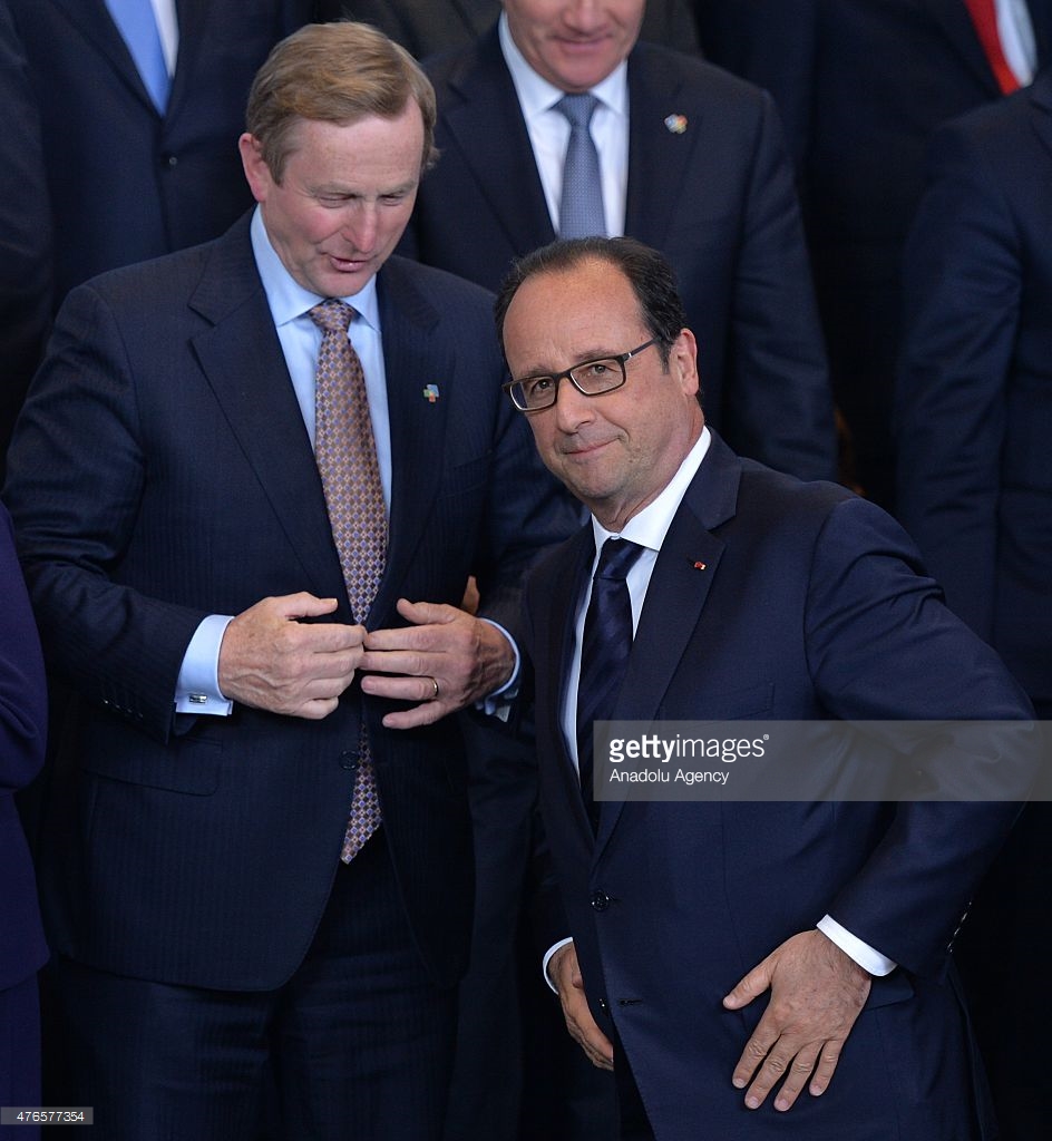 President Francois Hollande and Prime Minister Enda Kenny held talks