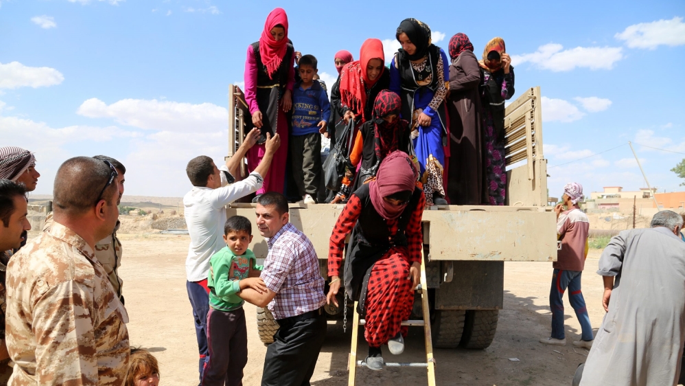 Iraqi displaced families