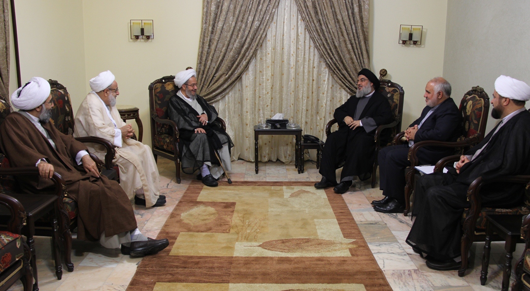 Sayyed Nasrallah Receives Religious Delegation from Iran’s Qom