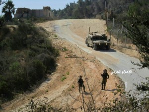 Military Media Camera Shoots Movements of Israeli Soldiers on Lebanese Border