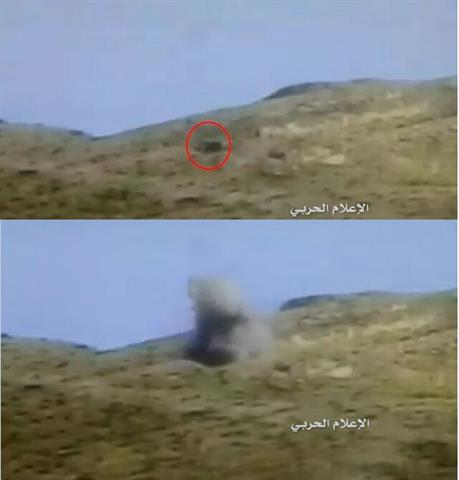 Hezbollah fighters target Nusra BMP vehicle 