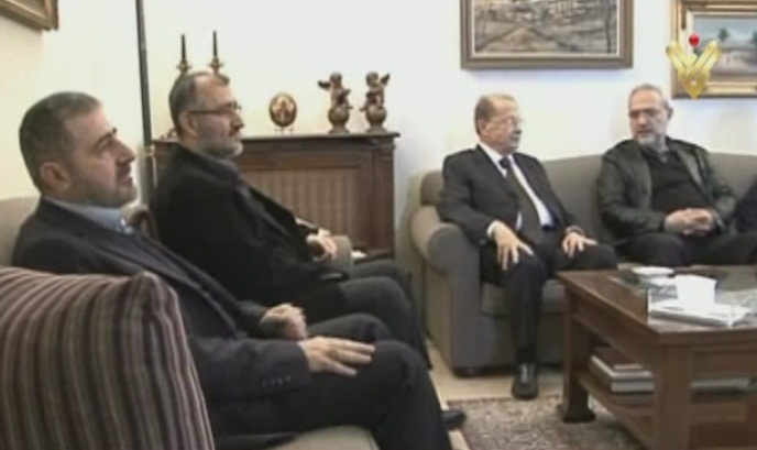 Hezbollah Delegation Visits Rabieh, Stresses: Aoun Our Presidential Candidate