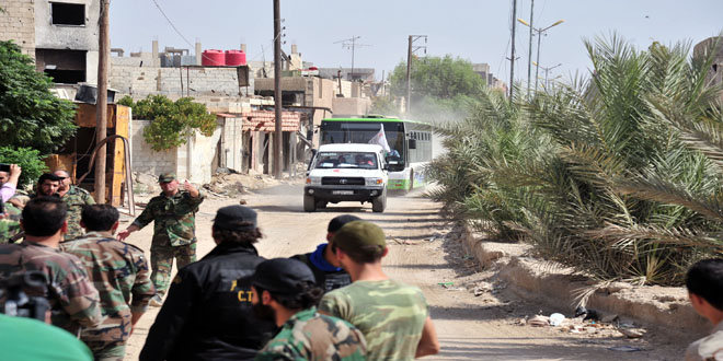 Syrian Army Secures Daraya after Terrorists Evacuation