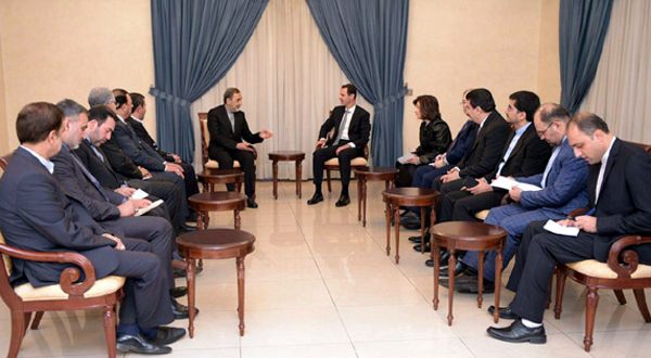 President Assad to Velayati: Western, Regional States Still Backing Terrorists