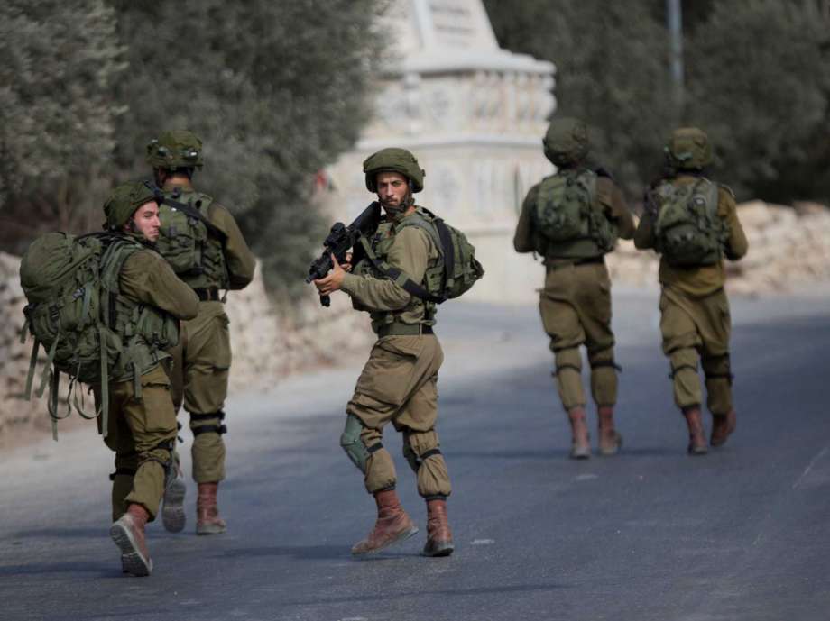 Israeli occupation forces