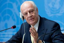 UN Syria Envoy to Meet US, Russian Officials Tuesday: UN