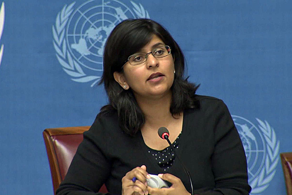 UN human rights office Ravina Shamdasani 