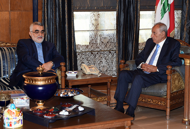 Boroujerdi Wraps up Lebanon Visit, Says Iran Supports National Dialogue