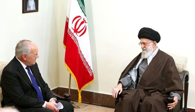 Supreme Leader Receives Swiss President