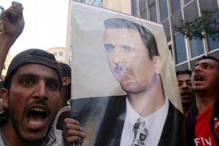 Bashar Assad supporters