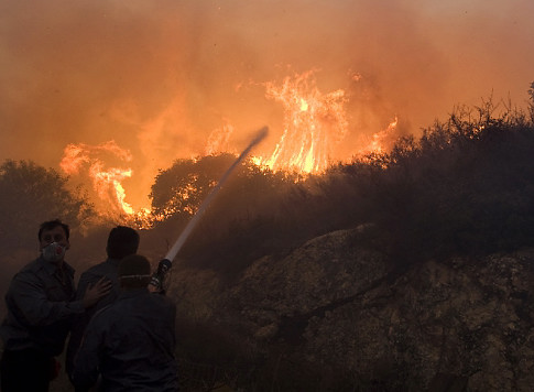 Carmel Fire “Act of Negligence”, Obama Vows Assistance “Top US Priority”

