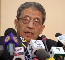 Amr Moussa for President, Adopts Strict Tone on Israel
