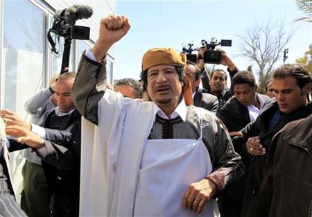 Interpol Issues Global Alert on Gaddafi as Clashes Widen