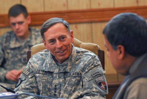 Petraeus in Pakistan for Security Talks