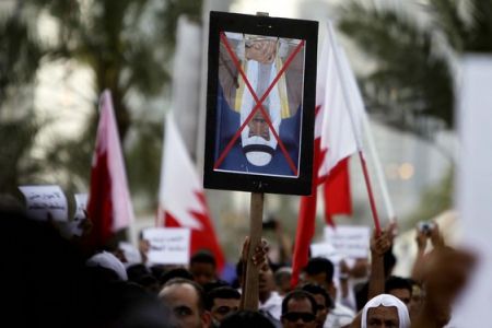 World Protests in Support for Intimidated Bahrainis 
