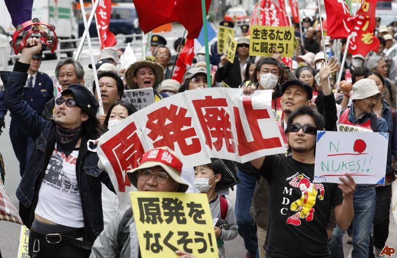 Thousands Rally in Japan Against Nuclear Power
