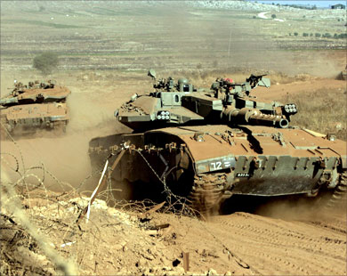 Israeli Forces, Tanks Cross into Gaza
