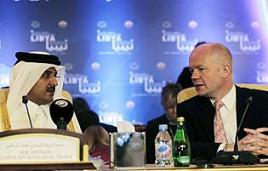 World Powers Discuss Libya in Abu Dhabi as NATO Bombs Tripoli
