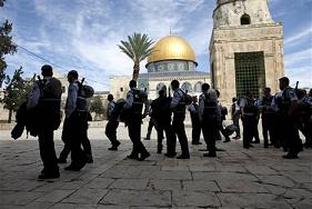 Israeli Occupation Soldiers Desecrate Al-Aqsa Holy Mosque Compound
