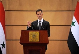 Syrian Rally in Support of Al-Assad’s Proposed Reforms