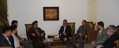 Sayyed Nasrallah Receives Iran Deputy Speaker