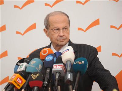 Aoun: Lebanon’s Future Linked to Resistance