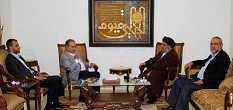 Sayyed Nasrallah Receives Tawhid Party Leader Wiam Wahhab