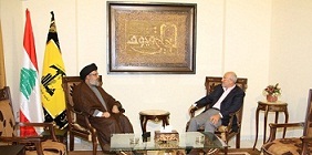 Sayyed Nasrallah Receives Minister of Public Works