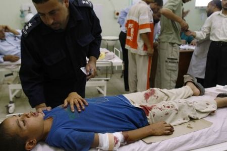 Israeli Air Strikes on Gaza Martyr One, Injure 3 Members of a Family