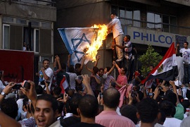 Egyptians Escalate Movement against Israeli Embassy, Detain Officials