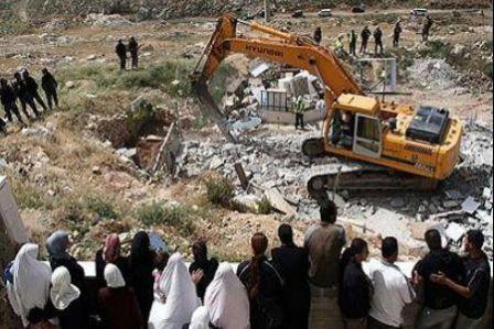 Israeli Soldiers Demolish Mosque, Settlers Burn 100 Trees