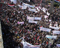 Yemen Protesters Urge UN to Put Saleh on Trial