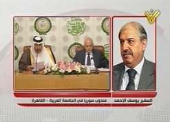 Syria’s Representative at Arab League Assures Decision Illegal